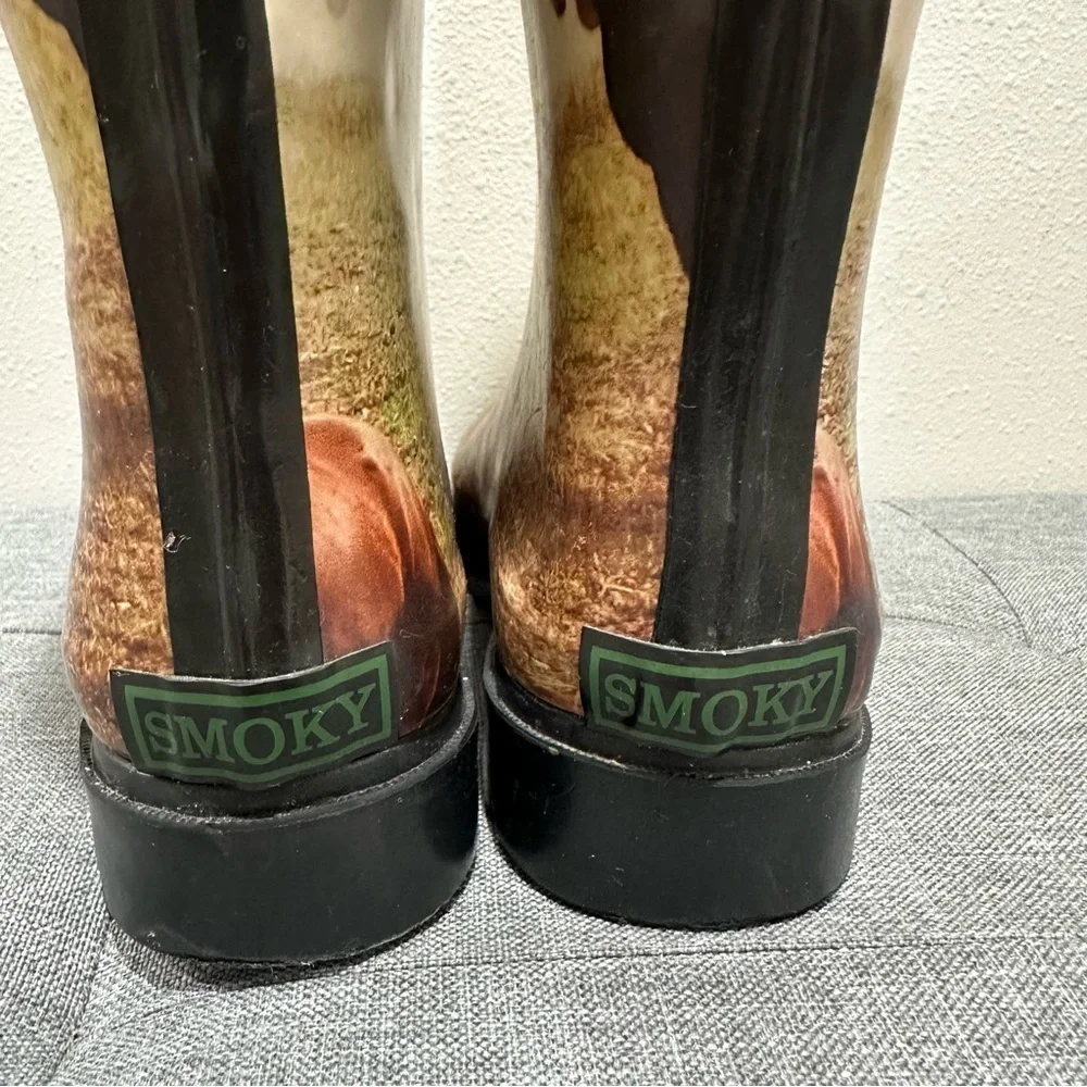 Smoky Running Horses Boot